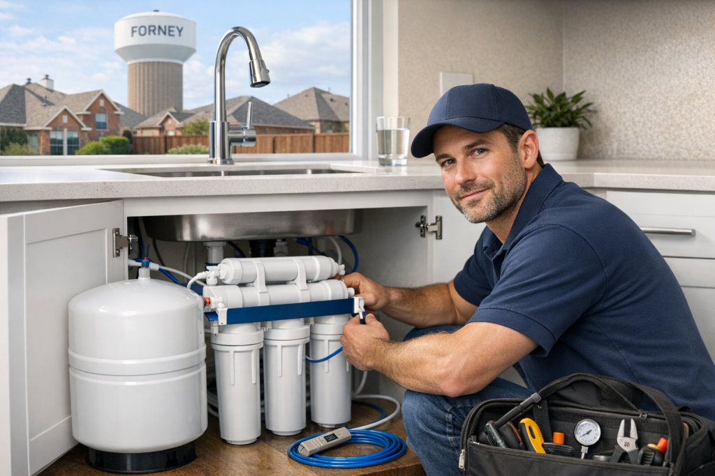 Reverse Osmosis System Restoration Services in Forney, TX