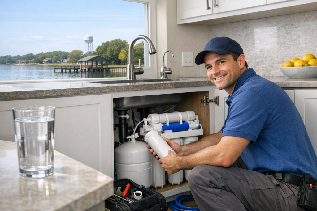 Reverse Osmosis System Services Near Lake Dallas, TX