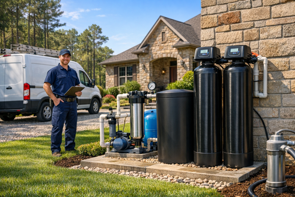 Well Water Filtration System Company Serving Porter, TX