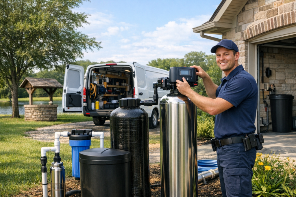 Well Water Filtration System Services in Little Elm, TX
