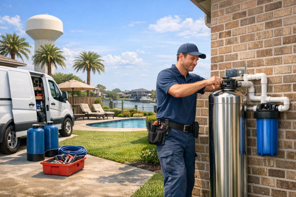 Local Whole Home Water Filter Experts in Dickinson, Texas