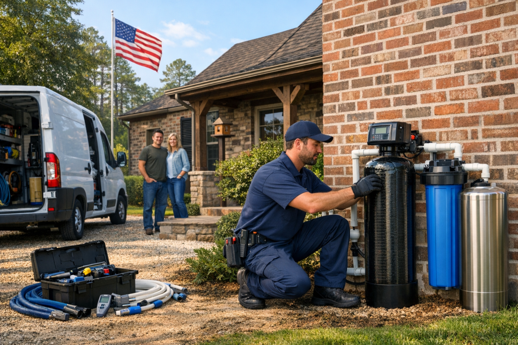 Quality Whole Home Water Filter Services in Kountze, Texas
