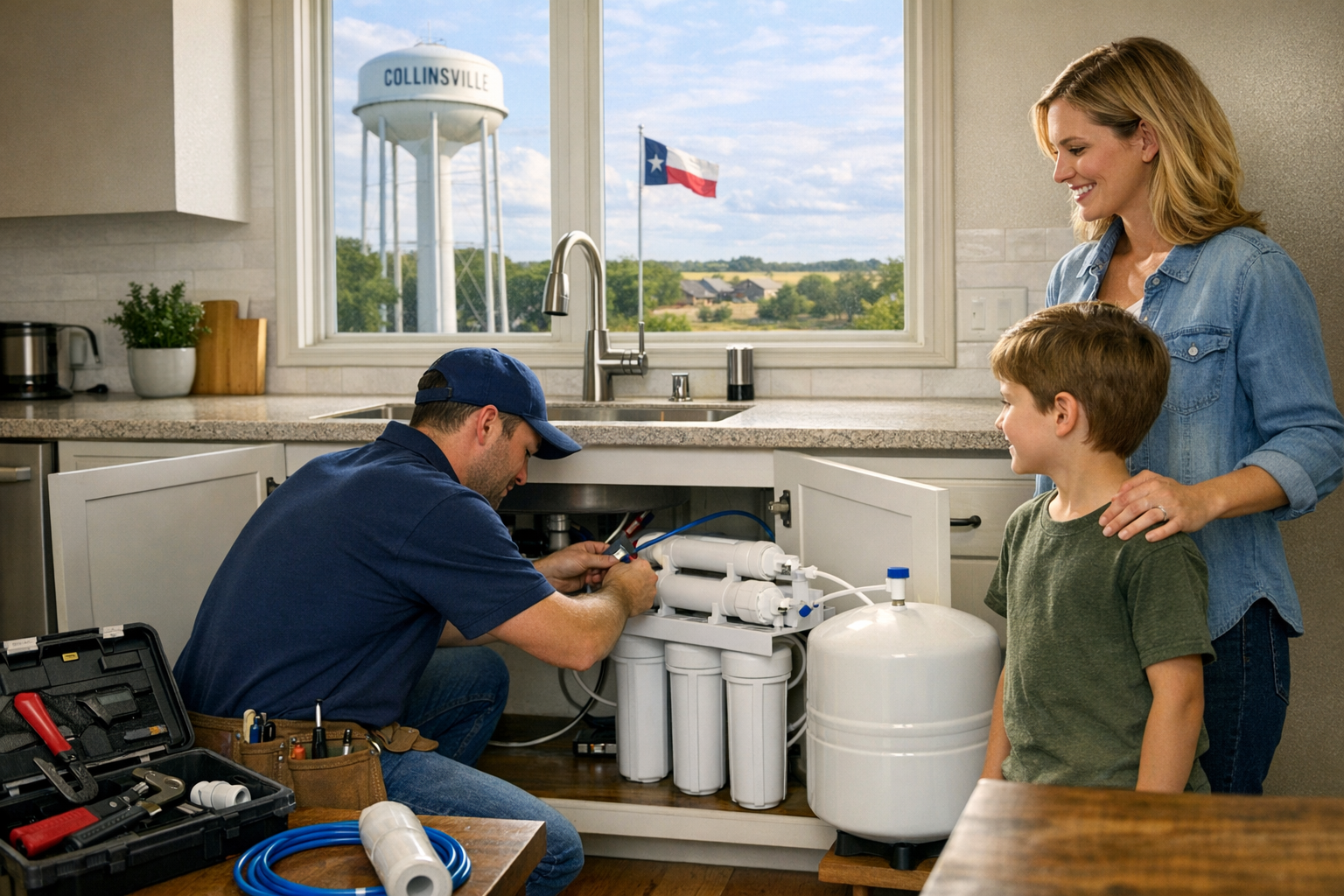 Collinsville, Texas Reverse Osmosis System Specialists