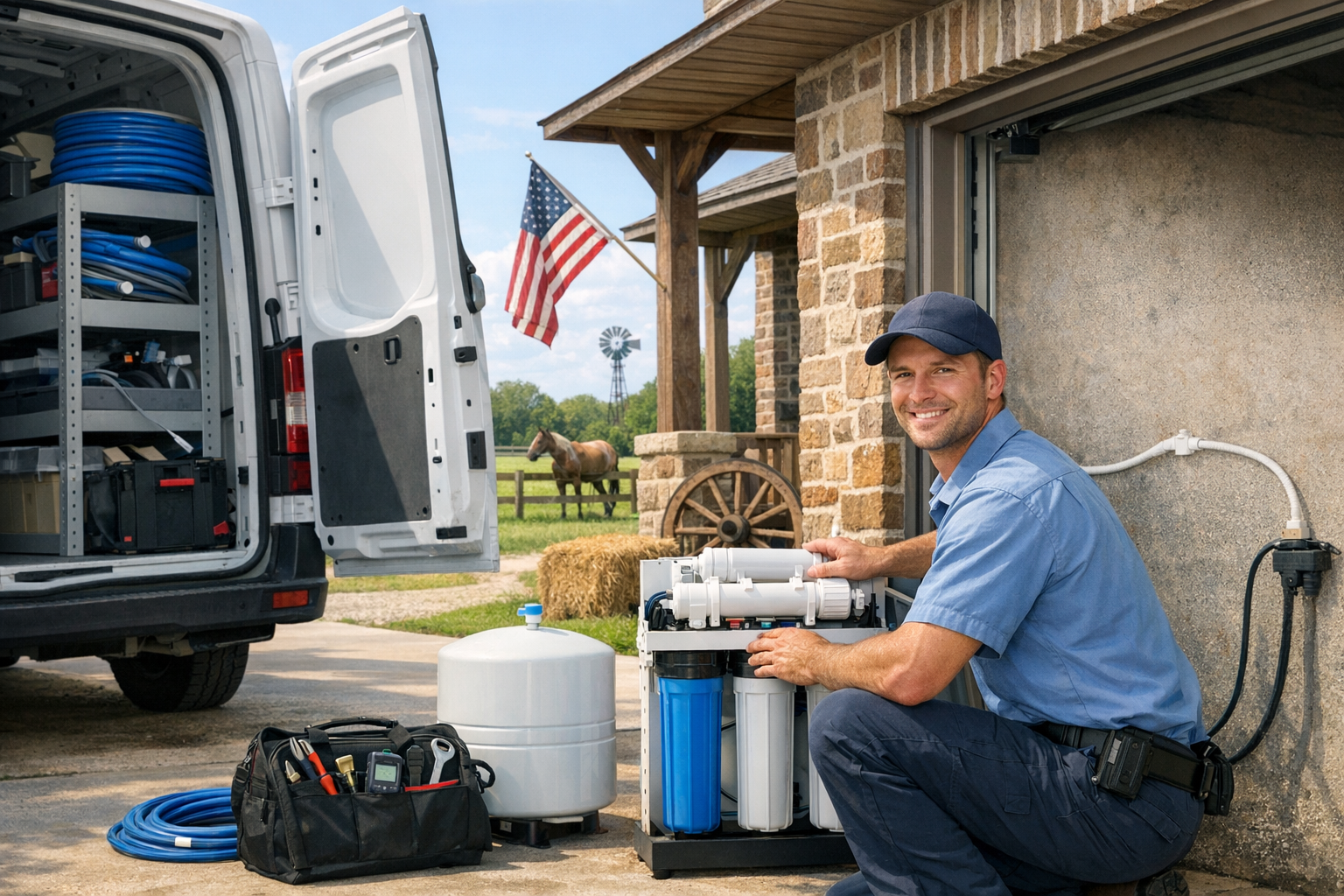 Complete Reverse Osmosis System Solutions in Bear Creek Ranch, Texas