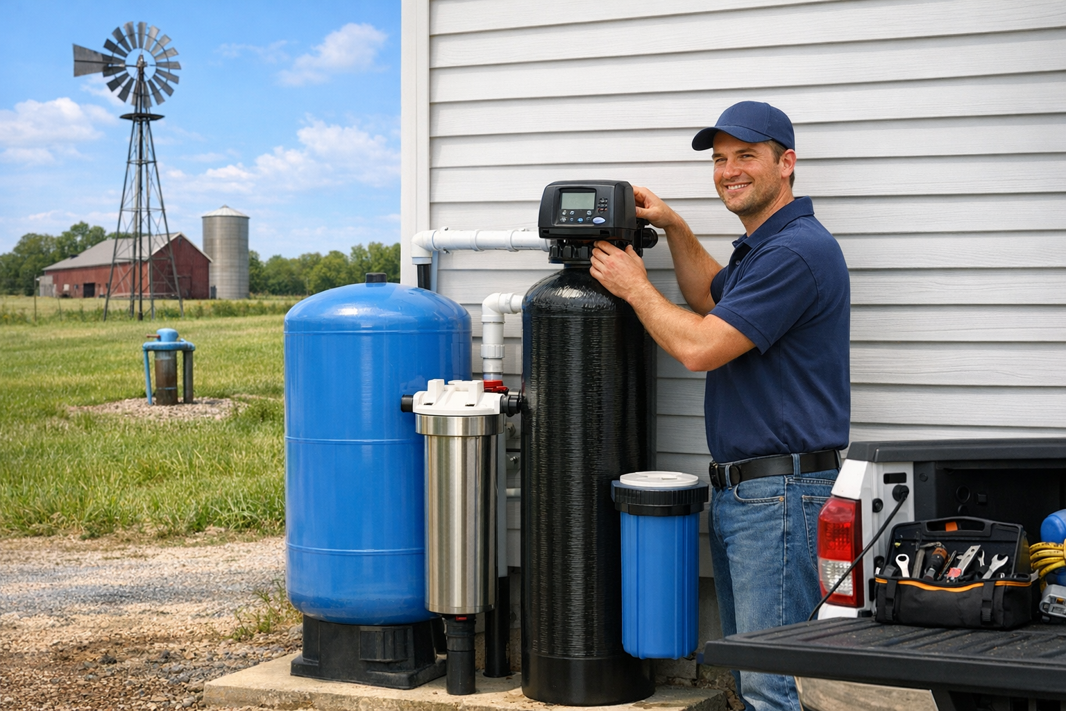 Complete Well Water Filtration System Solutions in Garrett, Texas