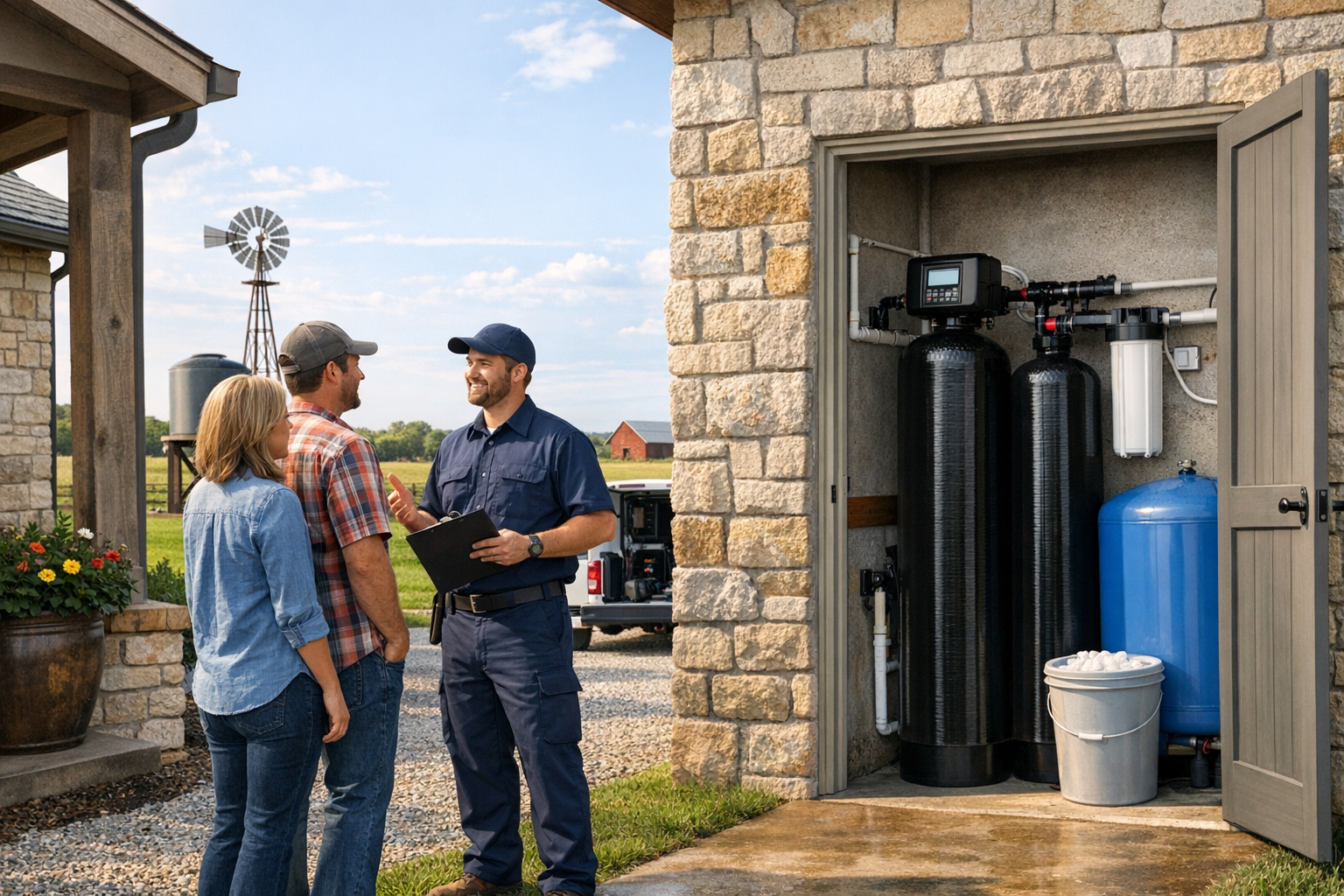 Complete Well Water Filtration System Solutions in Krum, Texas