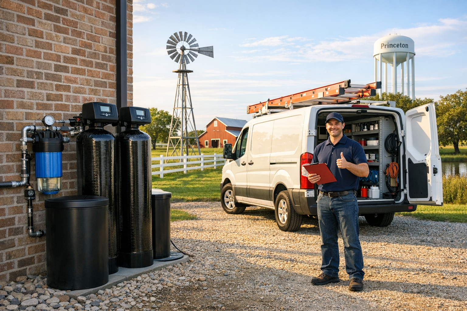 Complete Well Water Filtration System Solutions in Princeton, Texas