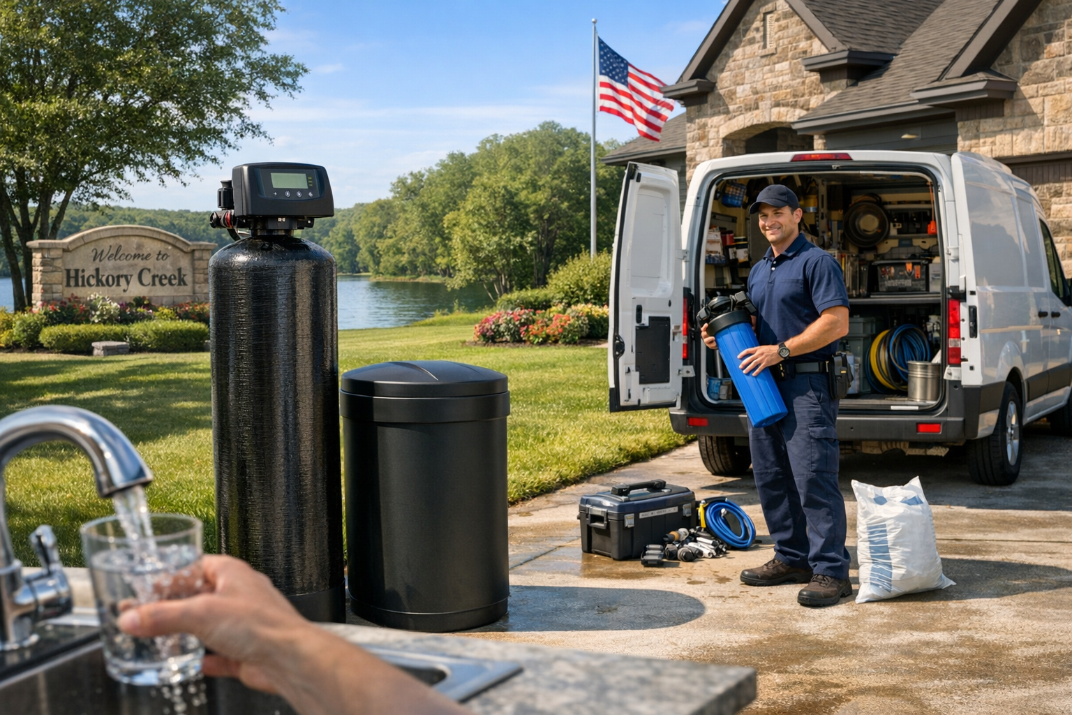 Dependable Water Softener Services in Hickory Creek, Texas