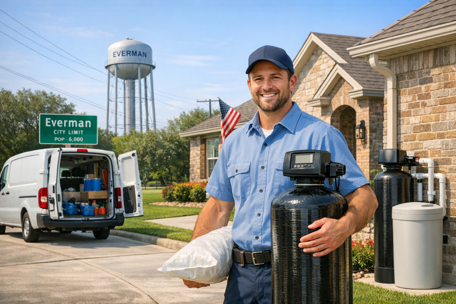 Everman, Texas Water Softener Specialists