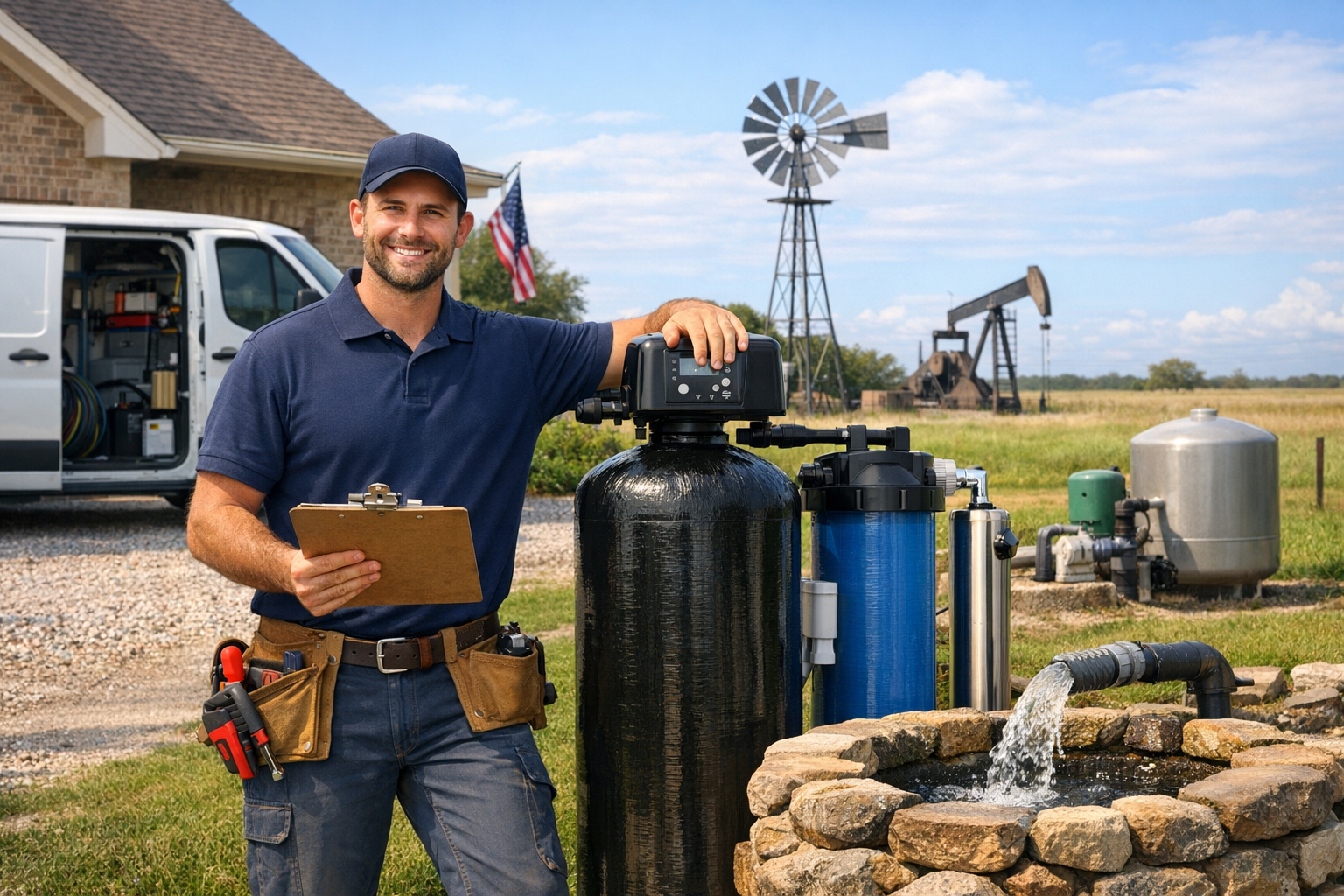 Experienced Well Water Filtration System Contractors in Mont Belvieu, Texas