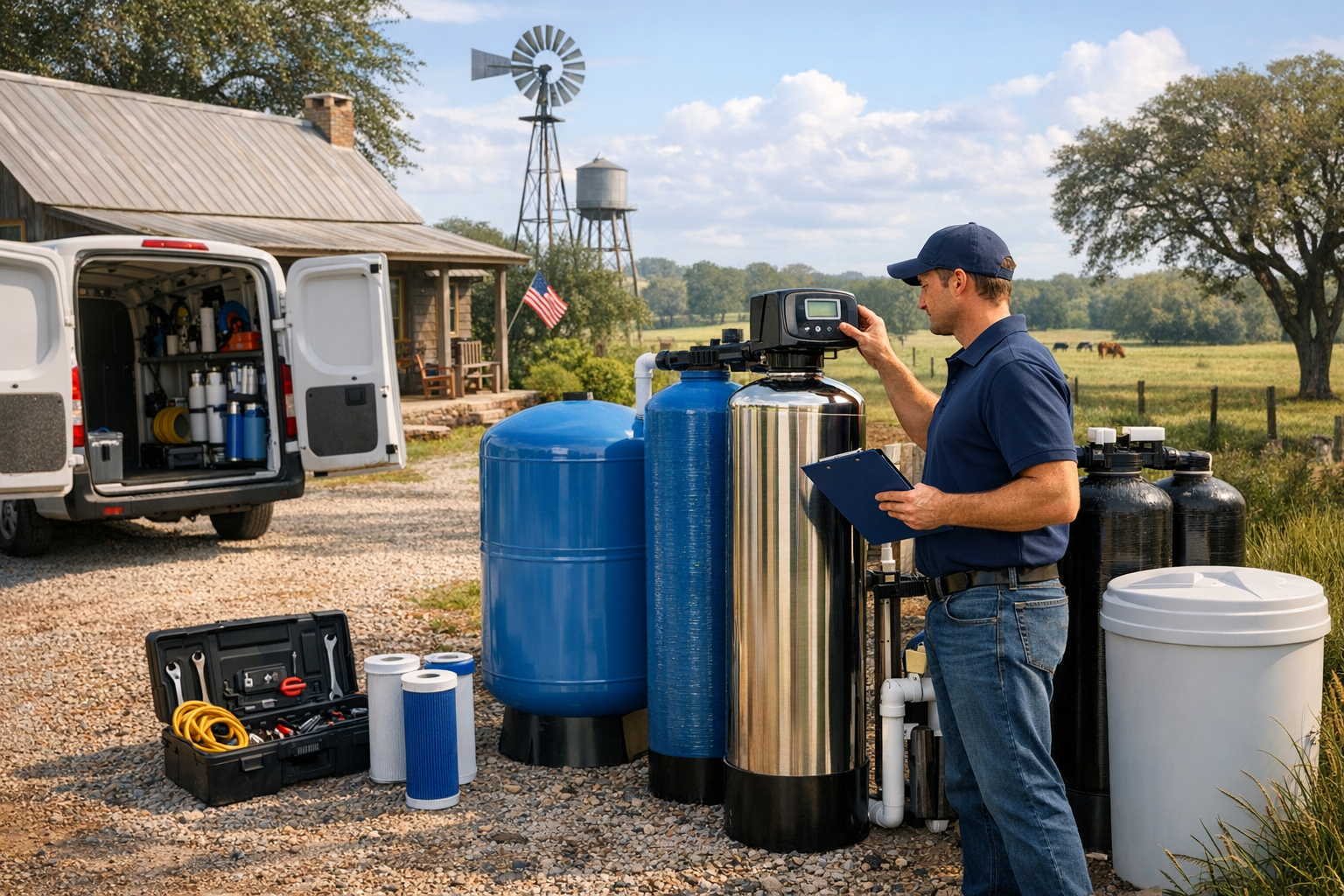 Experienced Well Water Filtration System Contractors in Pine Island, Texas