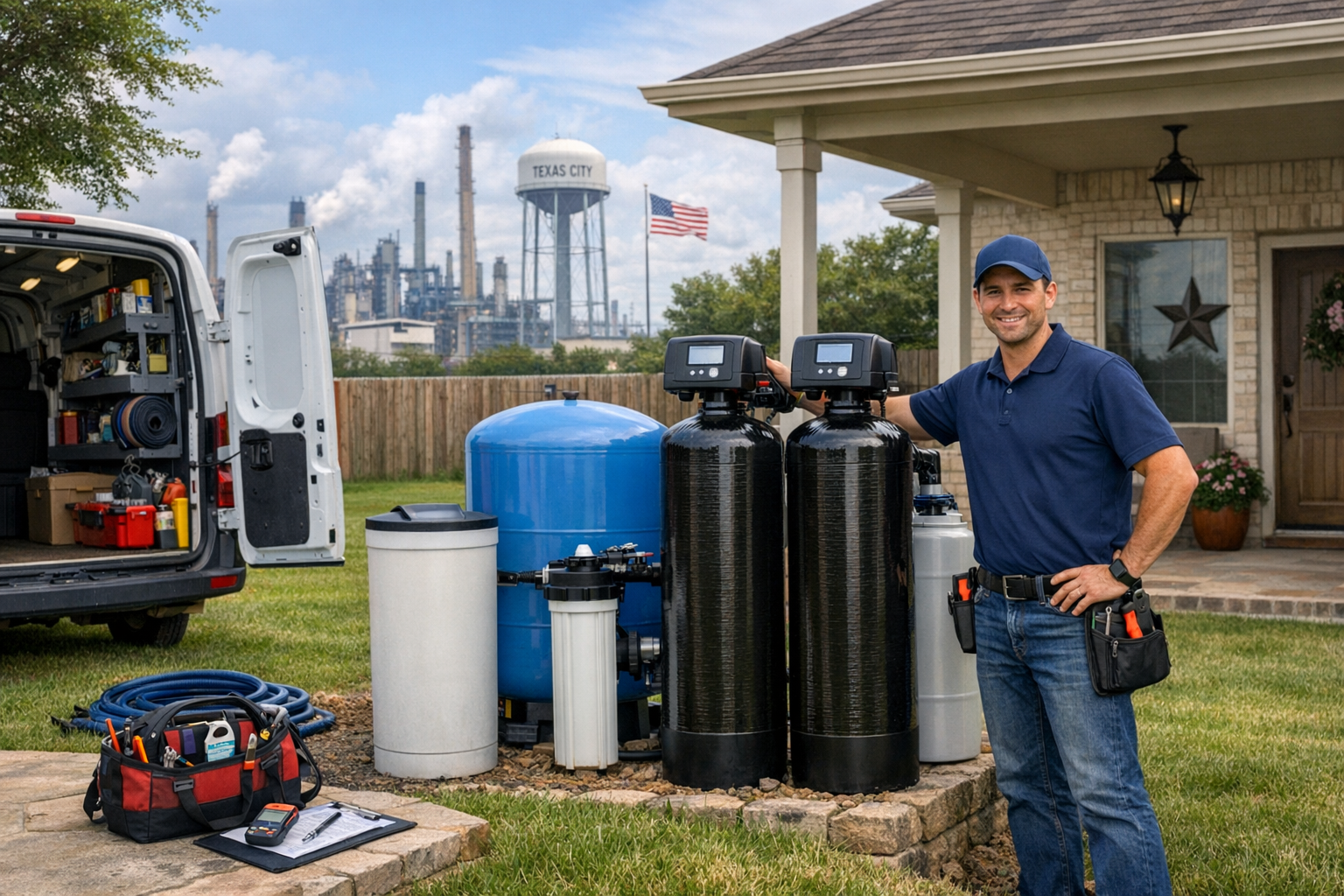 Experienced Well Water Filtration System Contractors in Texas City, Texas