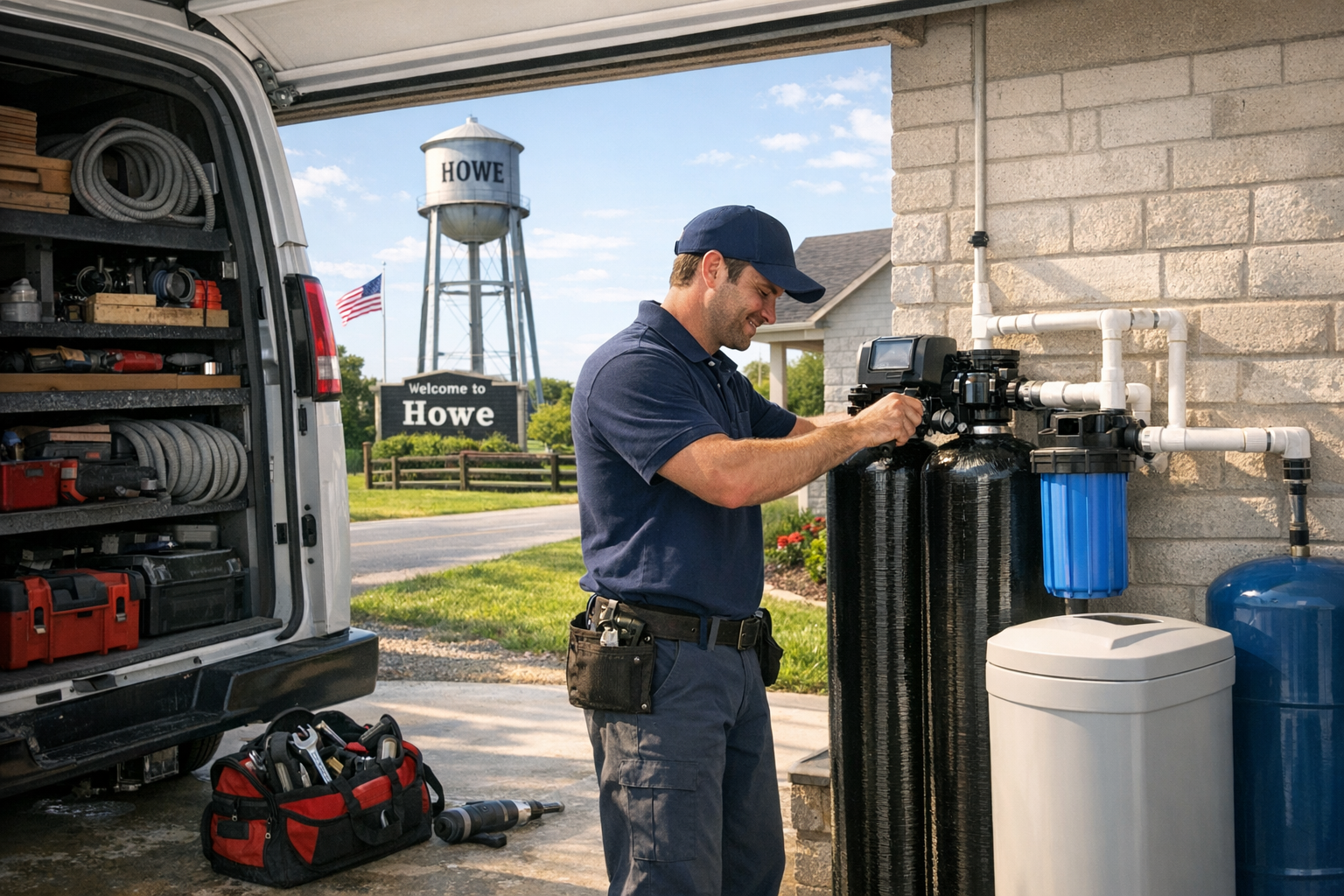 Experienced Whole Home Water Filter Contractors in Howe, Texas