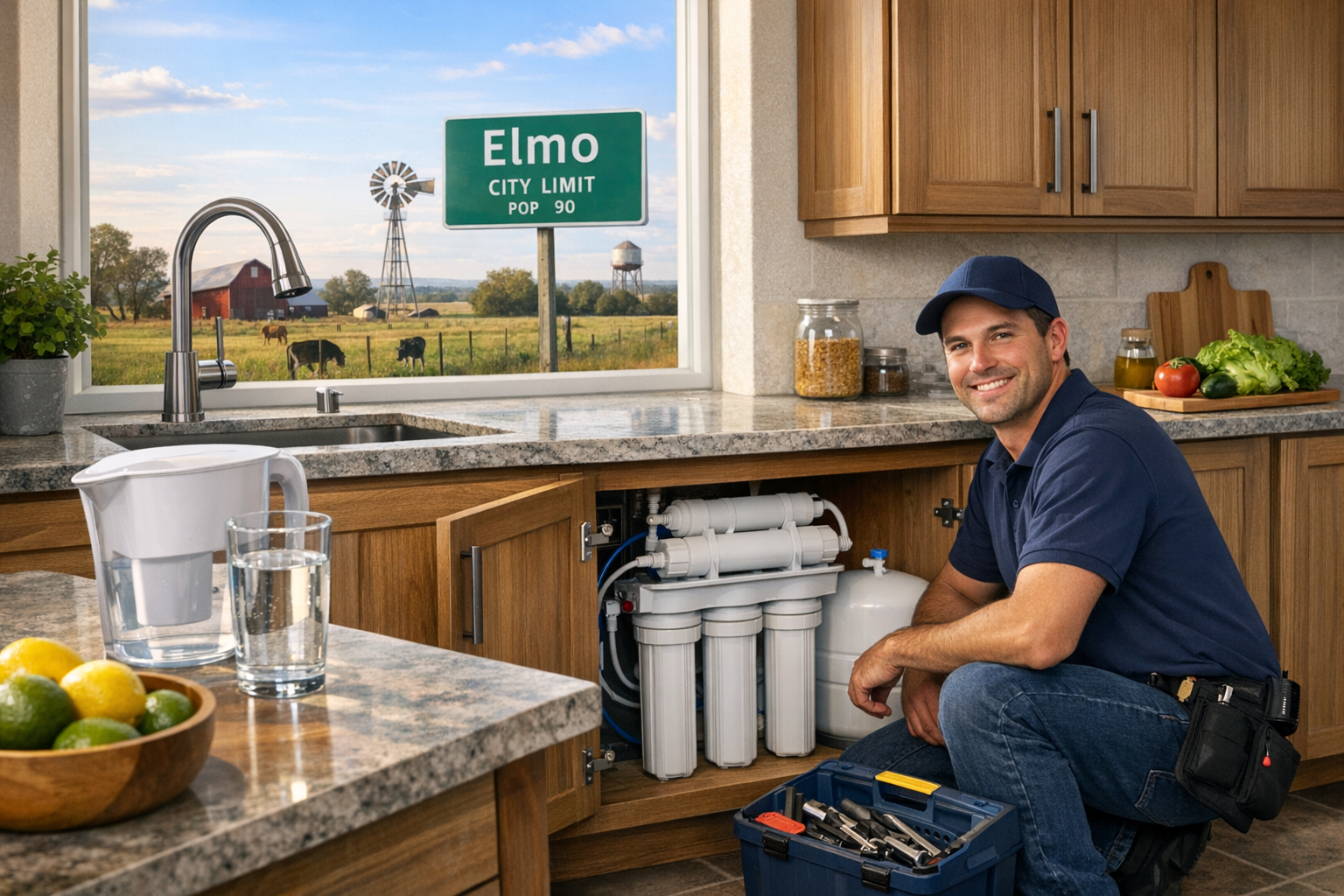 Expert Reverse Osmosis System Services in Elmo, Texas