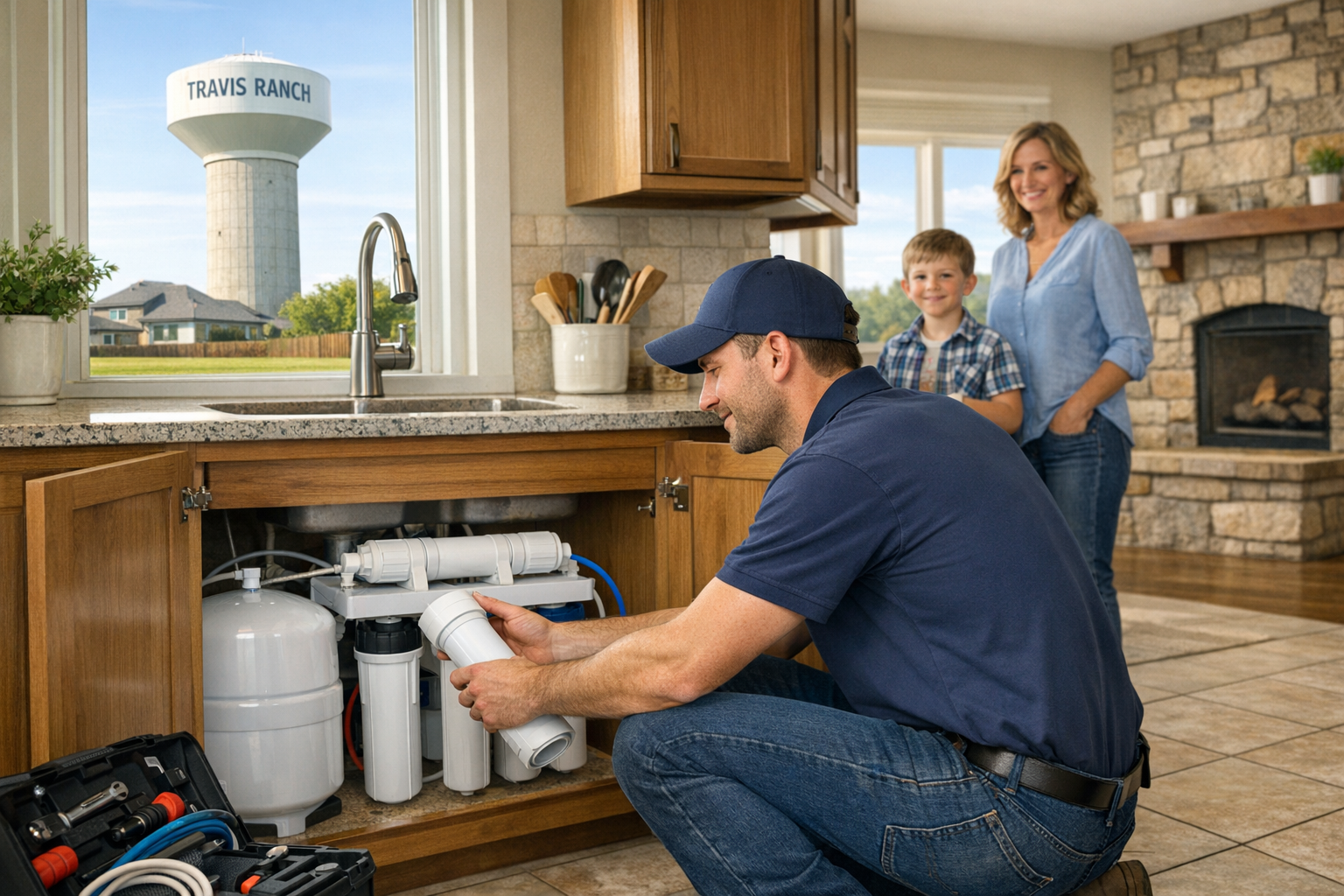 Expert Reverse Osmosis System Services in Travis Ranch, Texas
