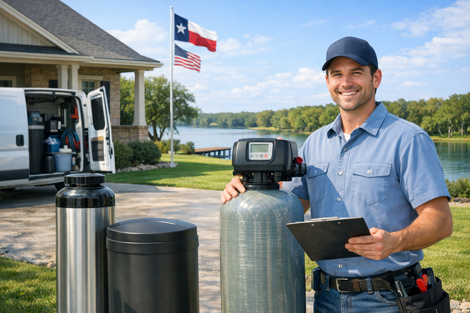 Expert Water Softener Services in Hackberry, Texas