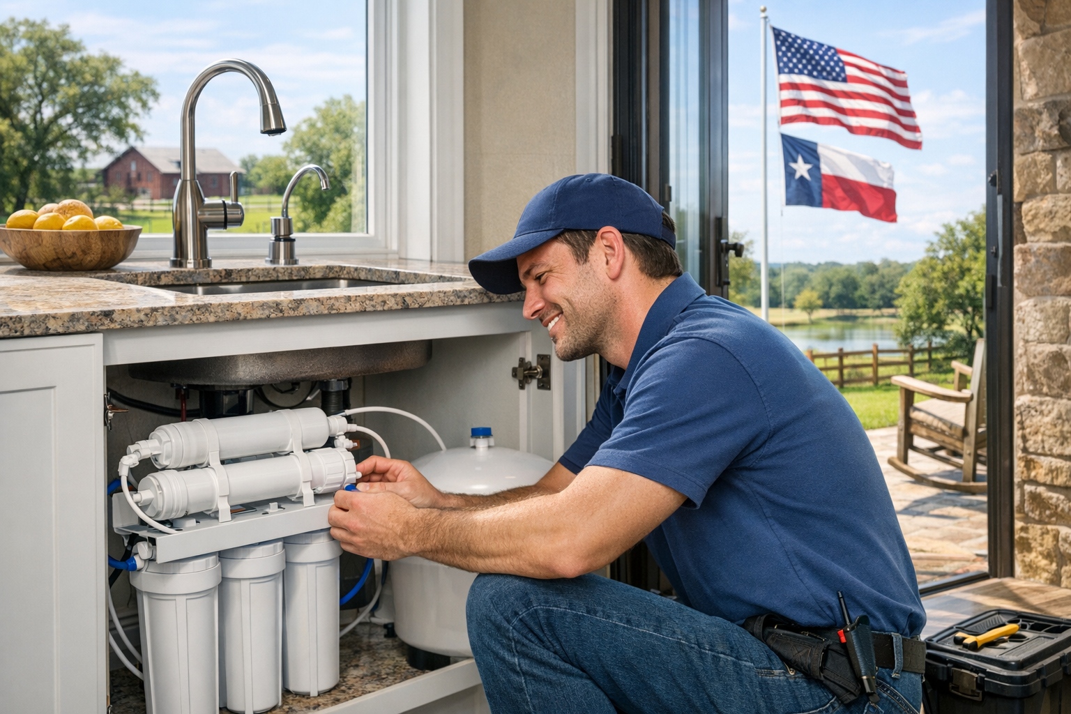 Full-Service Reverse Osmosis System in Lucas, Texas