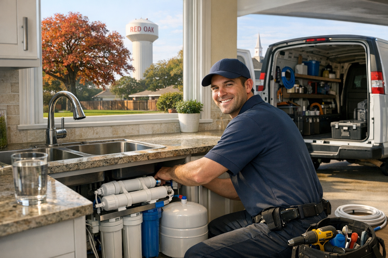 Full-Service Reverse Osmosis System in Red Oak, Texas