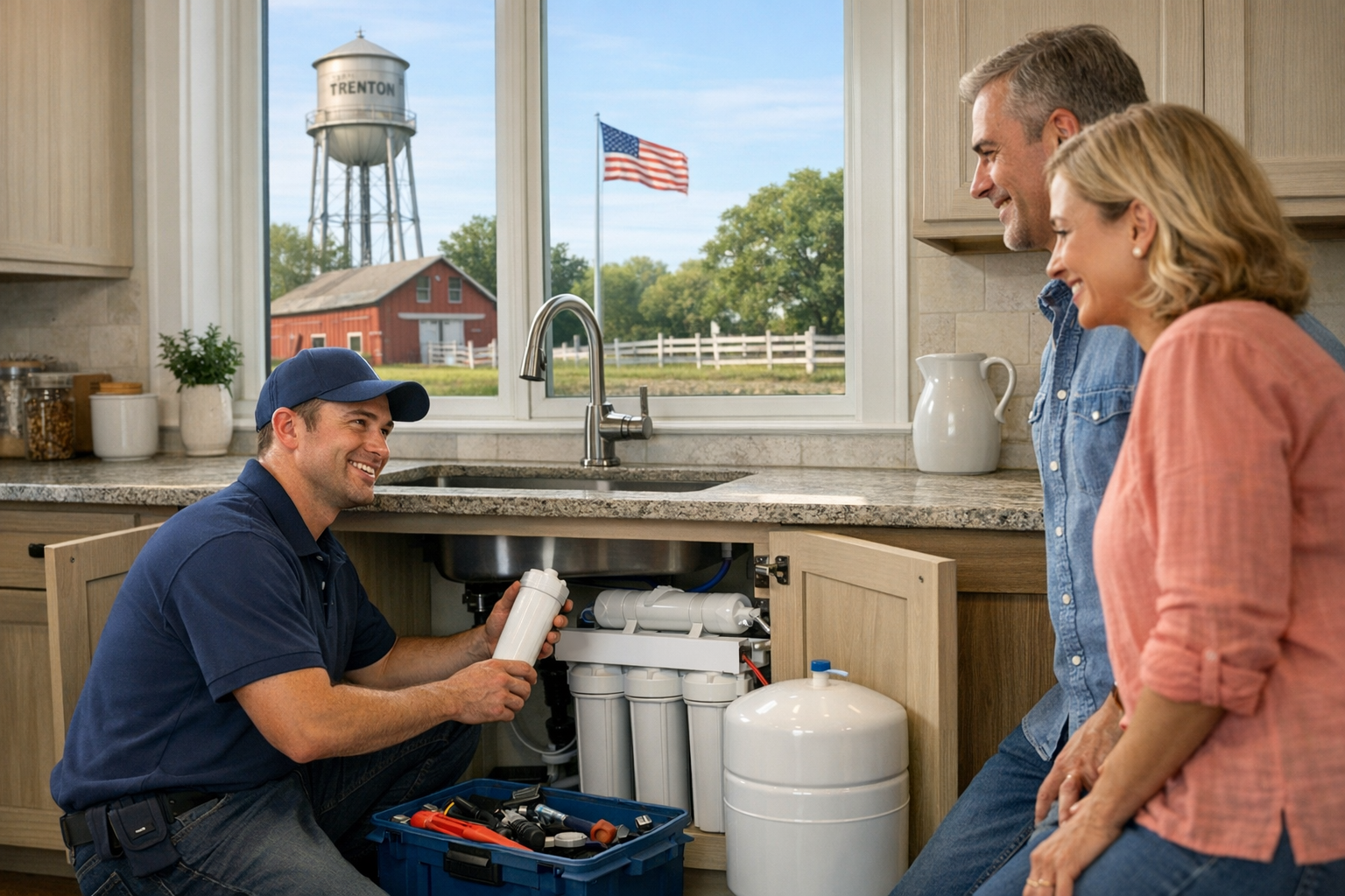 Full-Service Reverse Osmosis System in Trenton, Texas