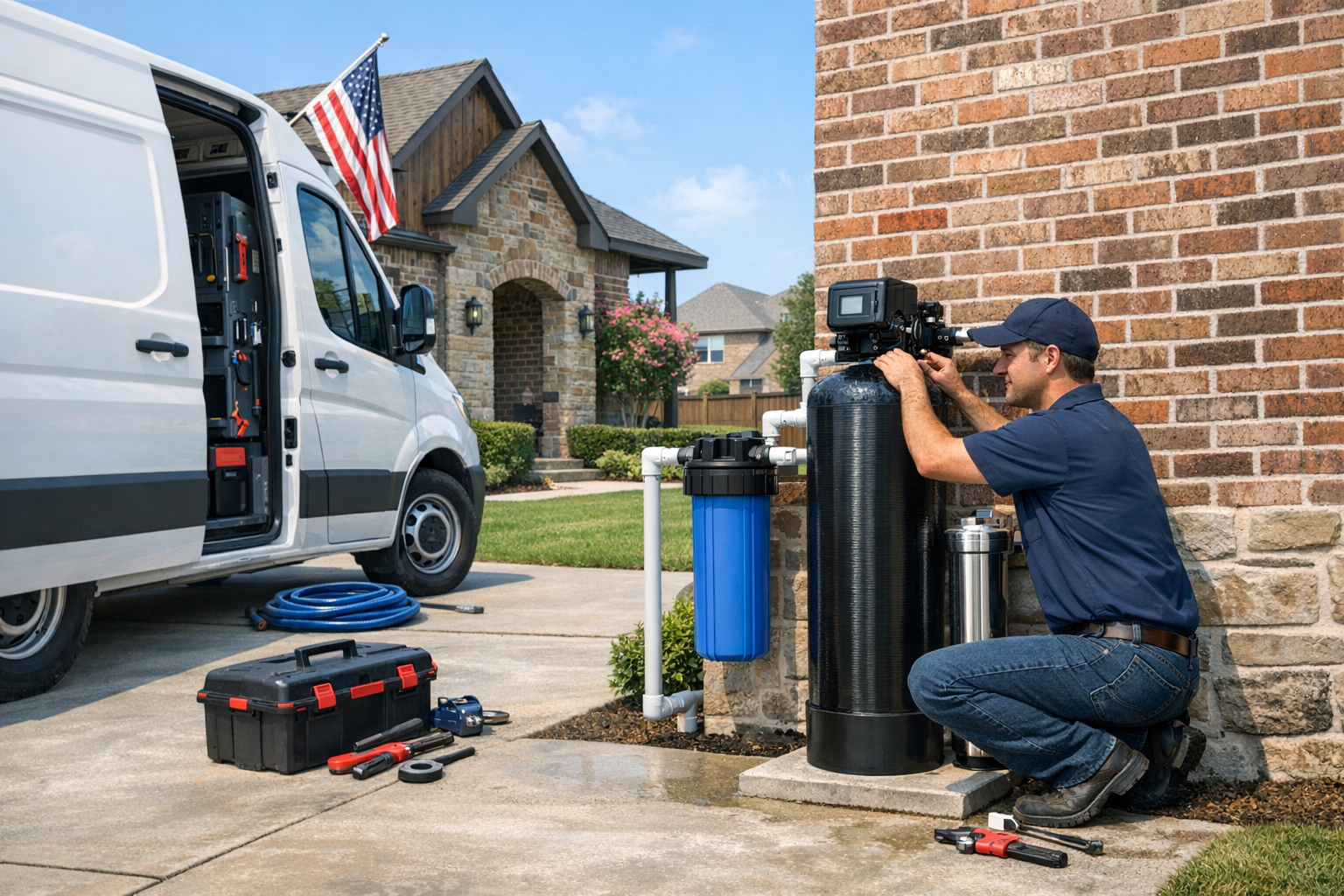Full-Service Whole Home Water Filter in Murphy, Texas