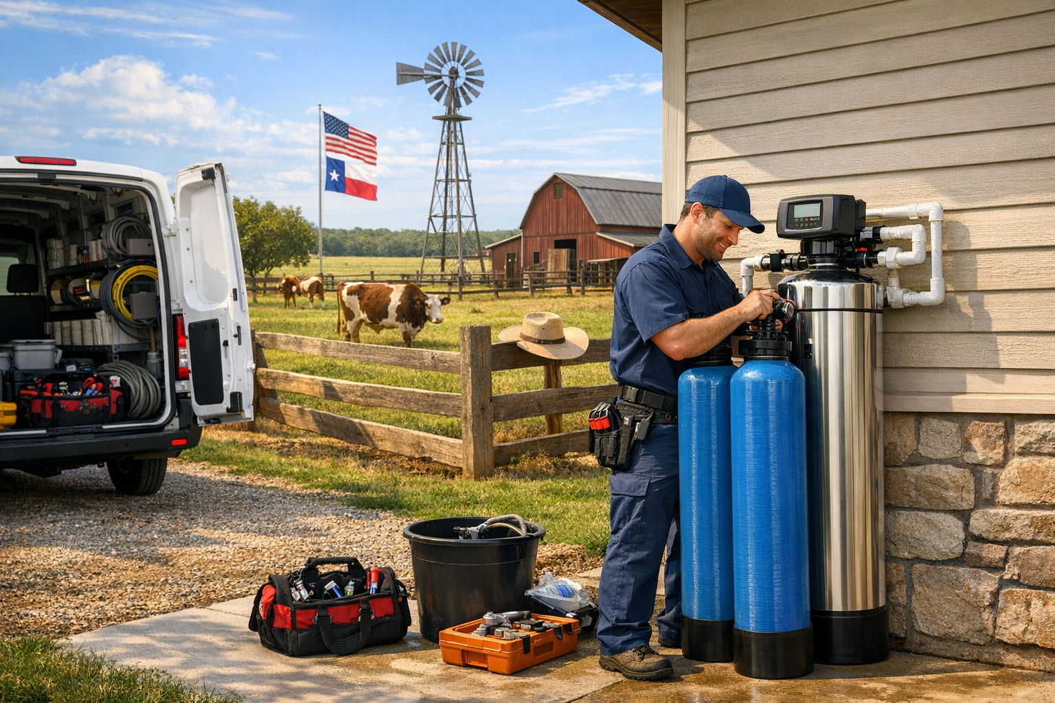 Full-Service Whole Home Water Filter in Scurry, Texas