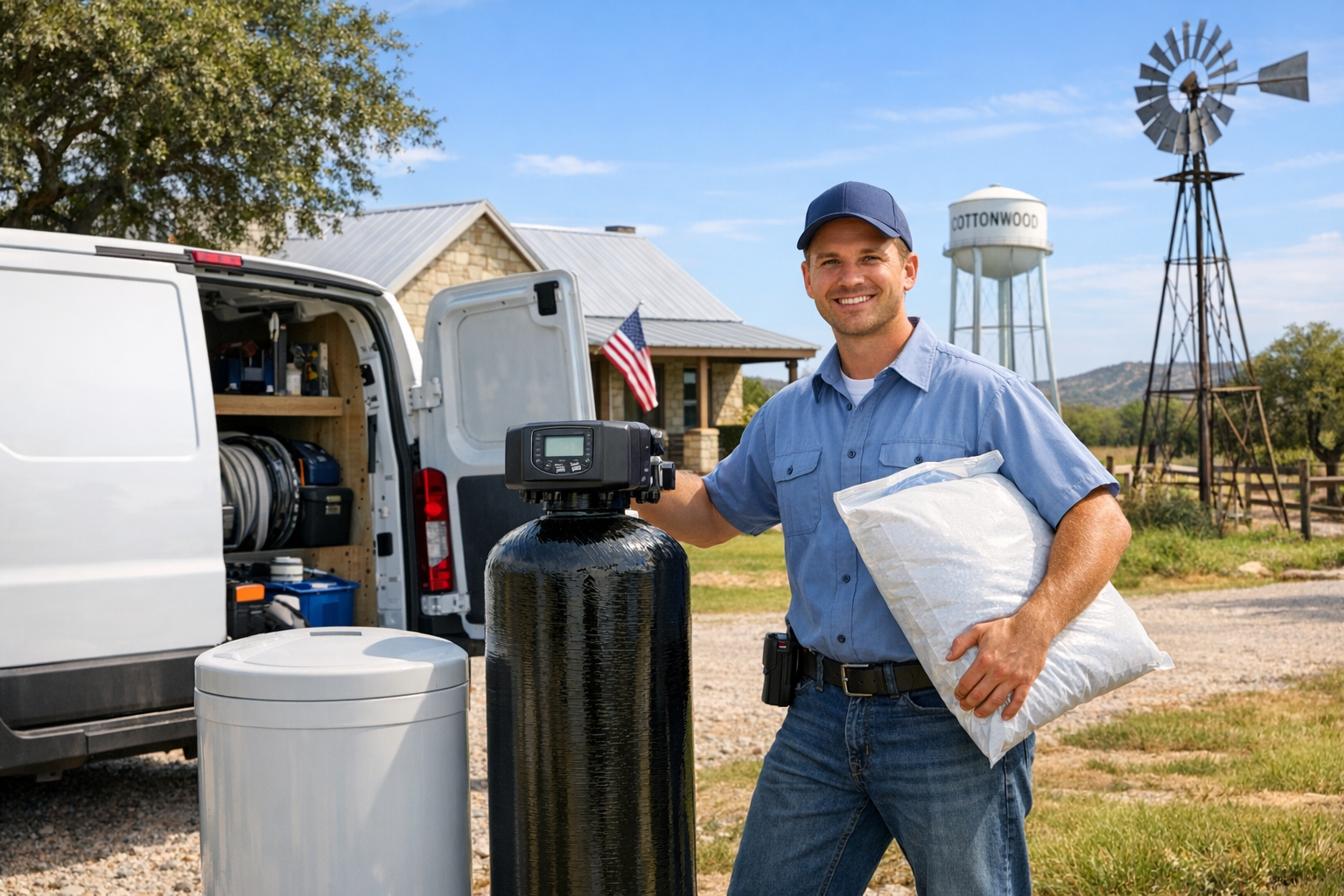 Local Water Softener Experts in Cottonwood, Texas