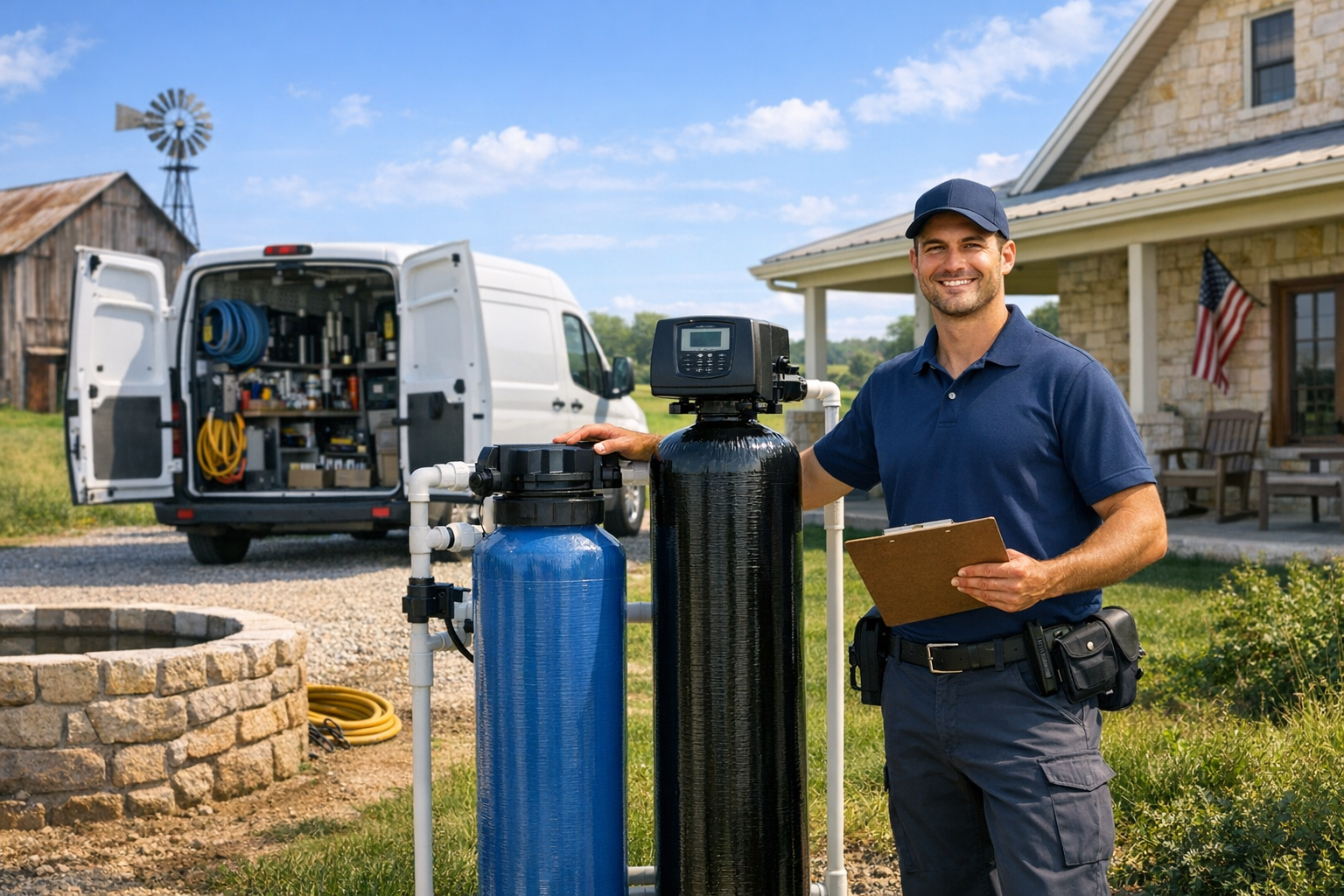 Local Well Water Filtration System Experts in Bartonville, Texas