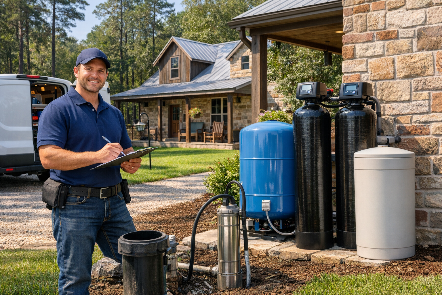 Local Well Water Filtration System Experts in Magnolia, Texas