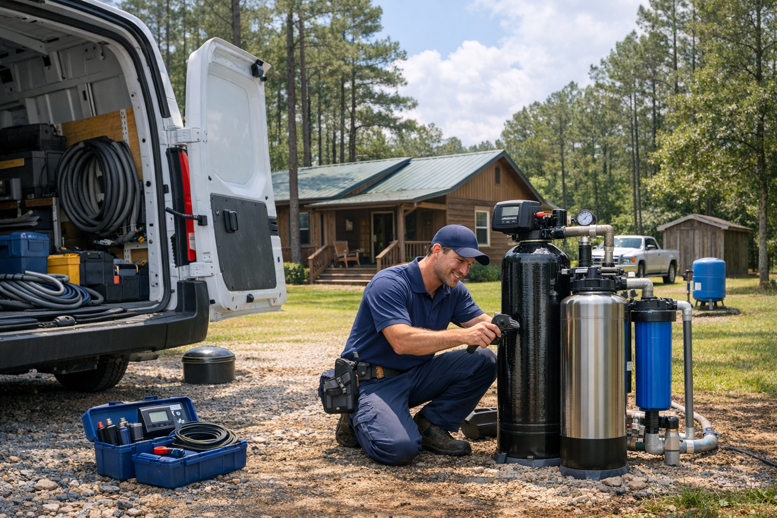 Local Well Water Filtration System Experts in Wildwood, Texas