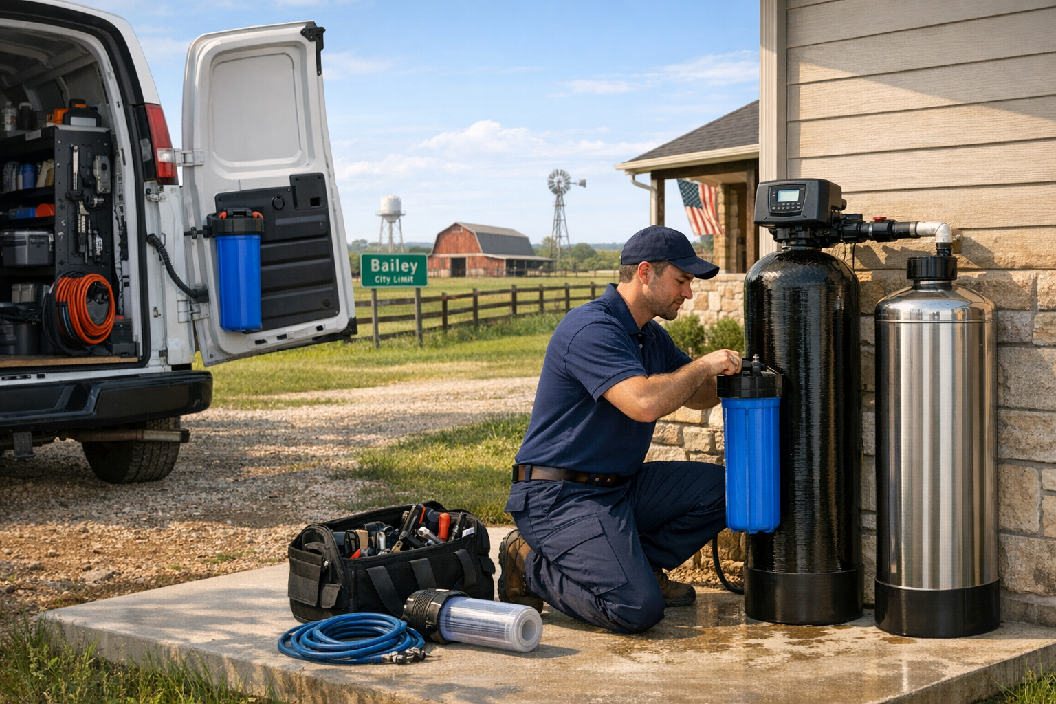 Local Whole Home Water Filter Experts in Bailey, Texas