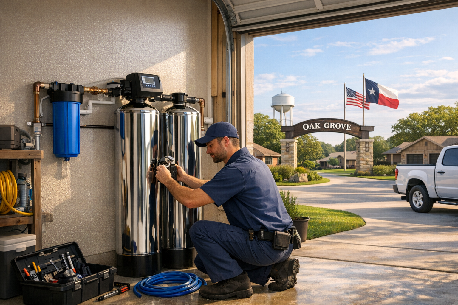 Local Whole Home Water Filter Experts in Oak Grove, Texas