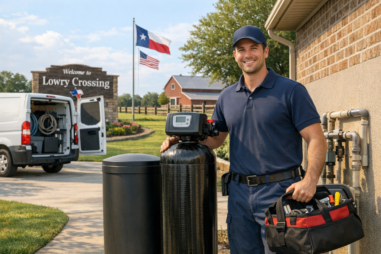 Lowry Crossing, Texas Water Softener Specialists