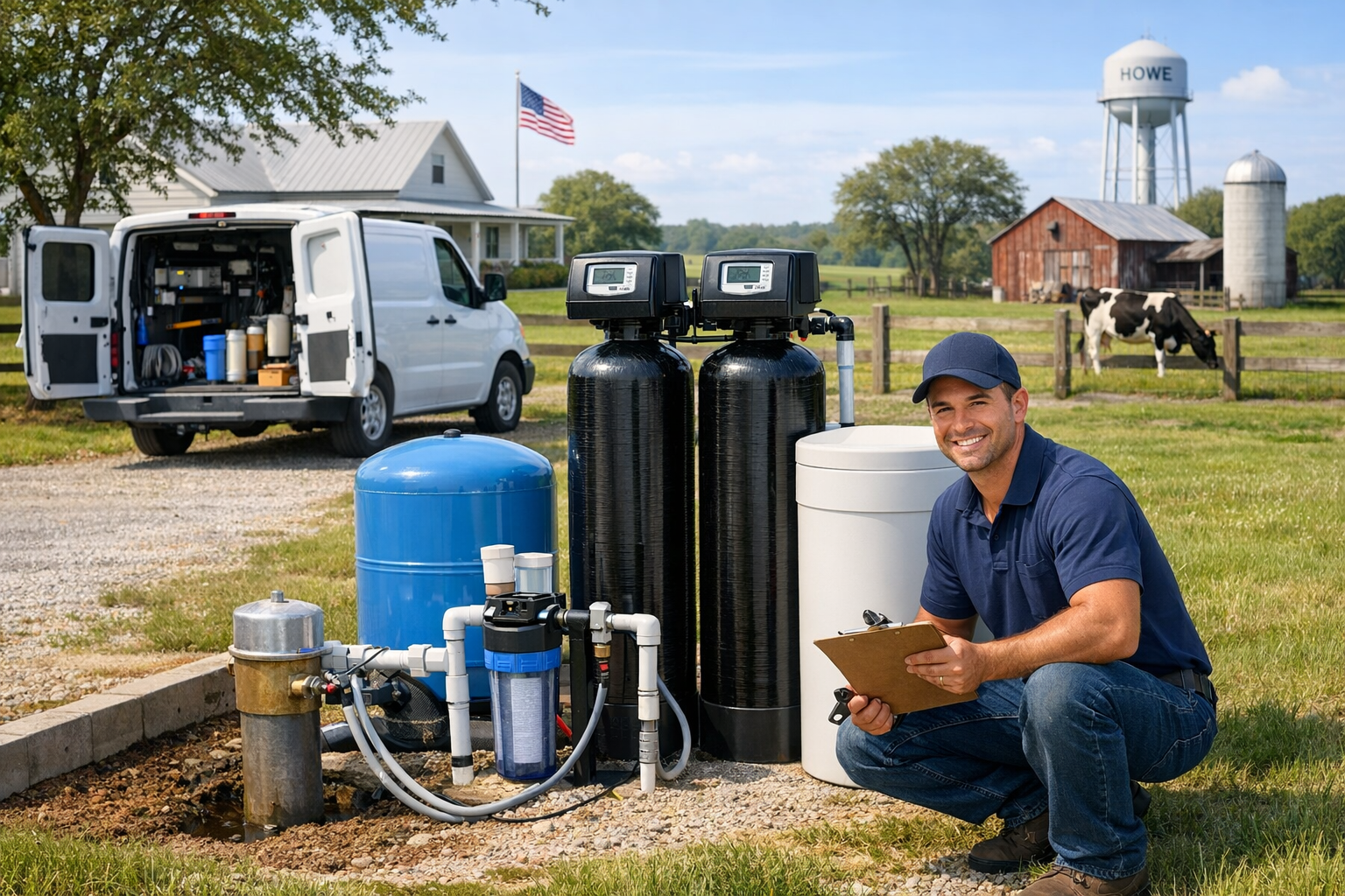 Premier Well Water Filtration System Services in Howe, Texas