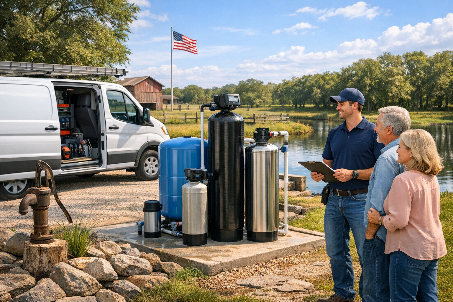 Premier Well Water Filtration System Services in Old River-Winfree, Texas