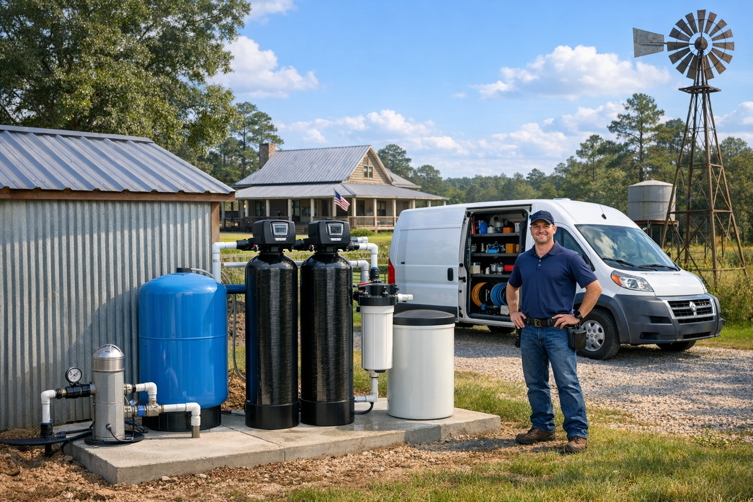 Premier Well Water Filtration System Services in Plantersville, Texas