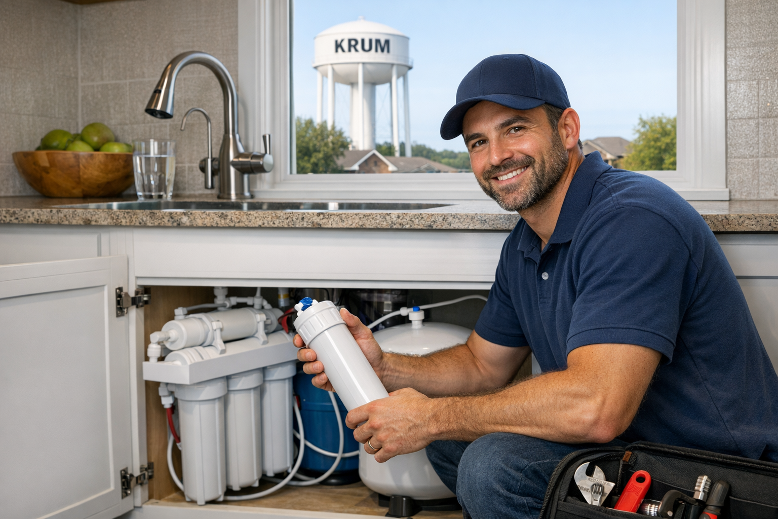 Professional Reverse Osmosis System in Krum, Texas