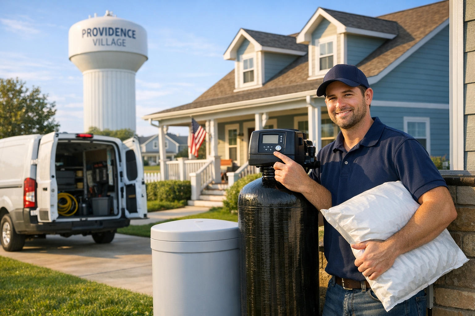 Professional Water Softener in Providence Village, Texas