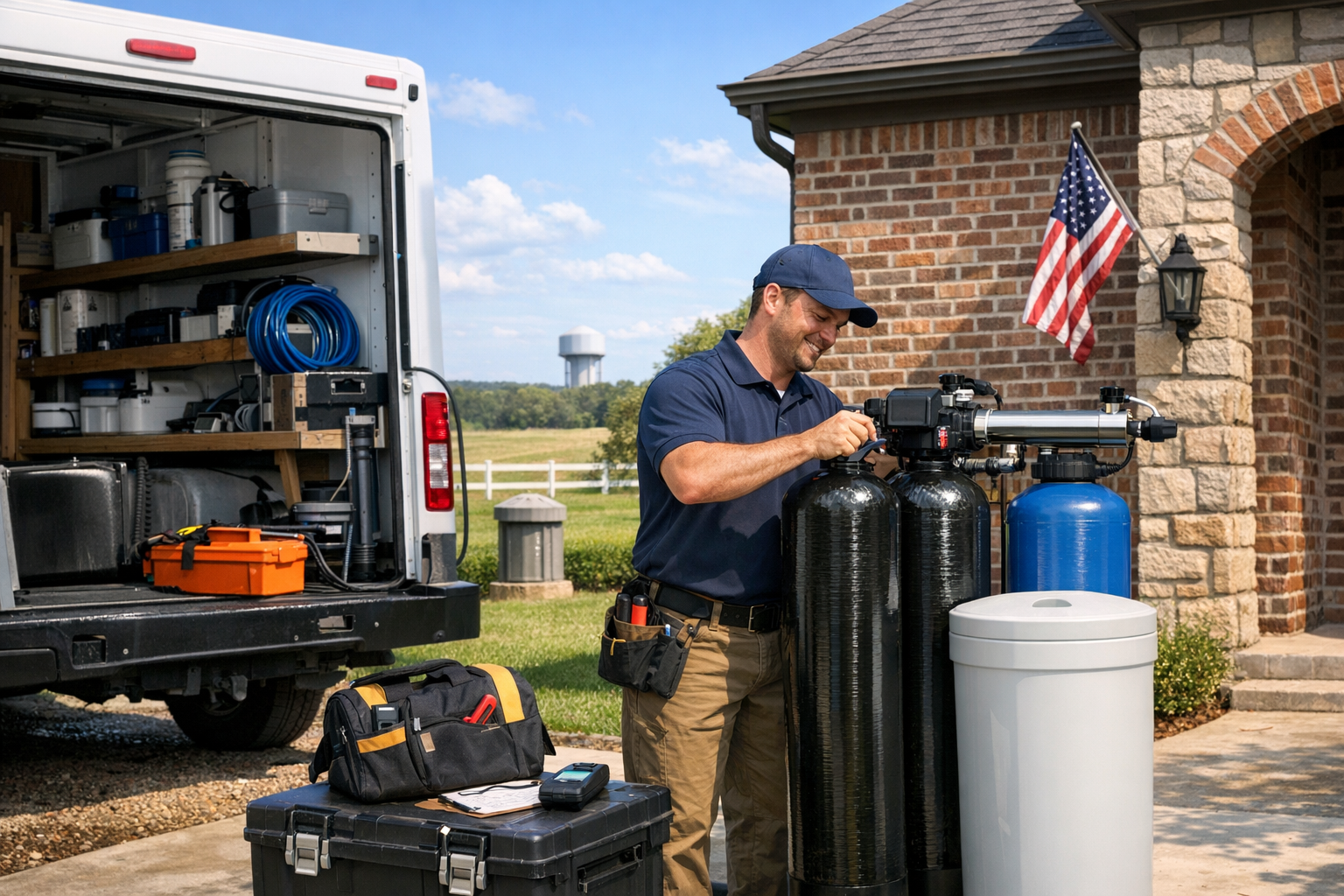Professional Well Water Filtration System in Fairview, Texas