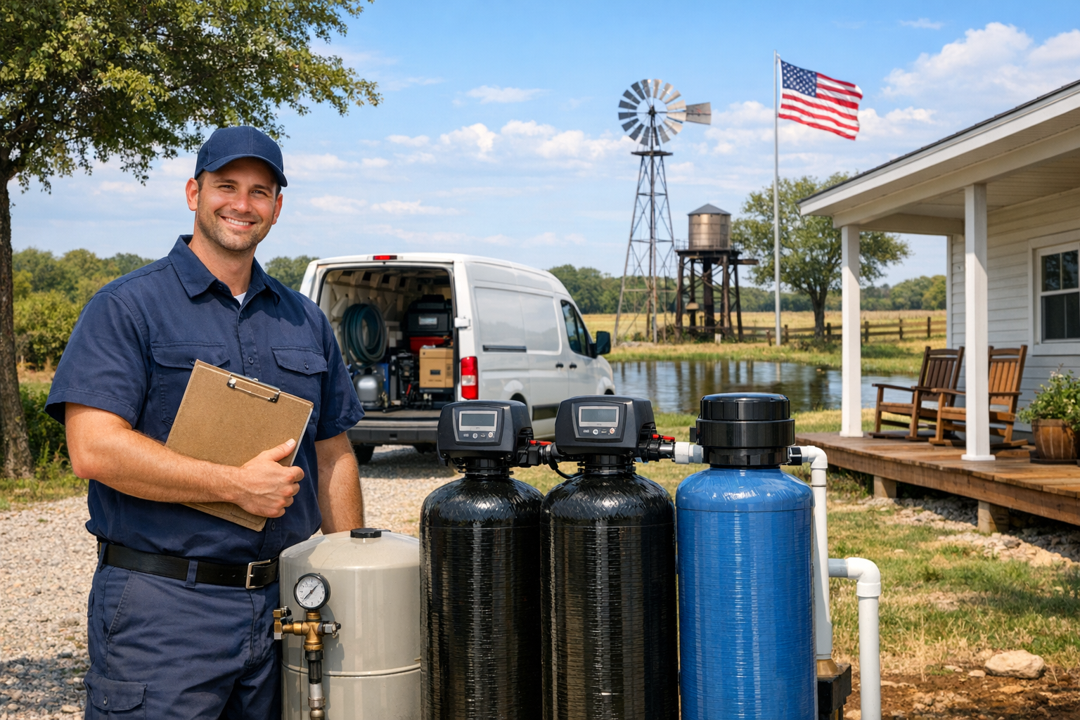 Professional Well Water Filtration System in Hackberry, Texas