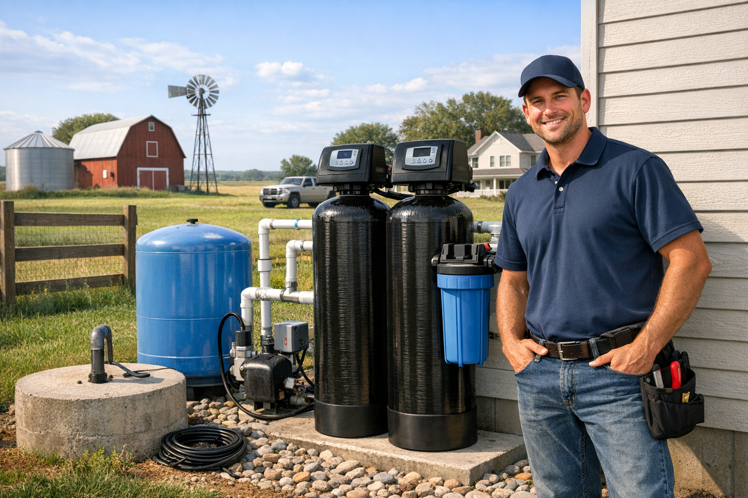 Professional Well Water Filtration System in Leonard, Texas