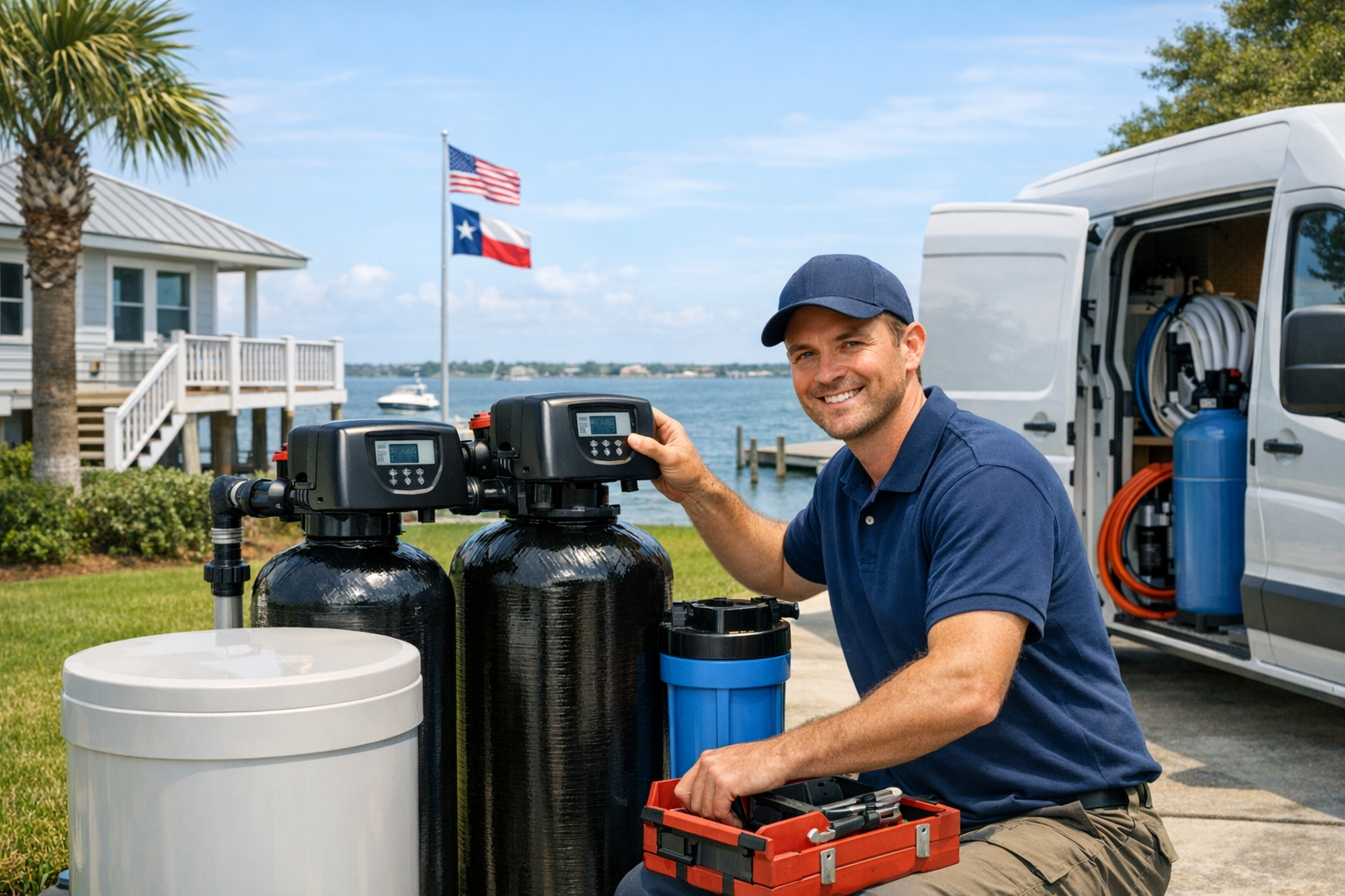 Professional Well Water Filtration System in Shoreacres, Texas