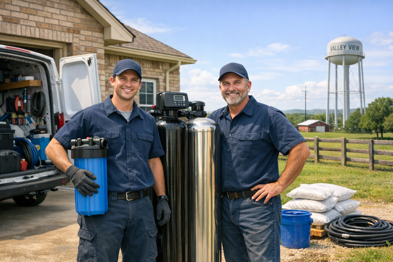 Professional Well Water Filtration System in Valley View, Texas
