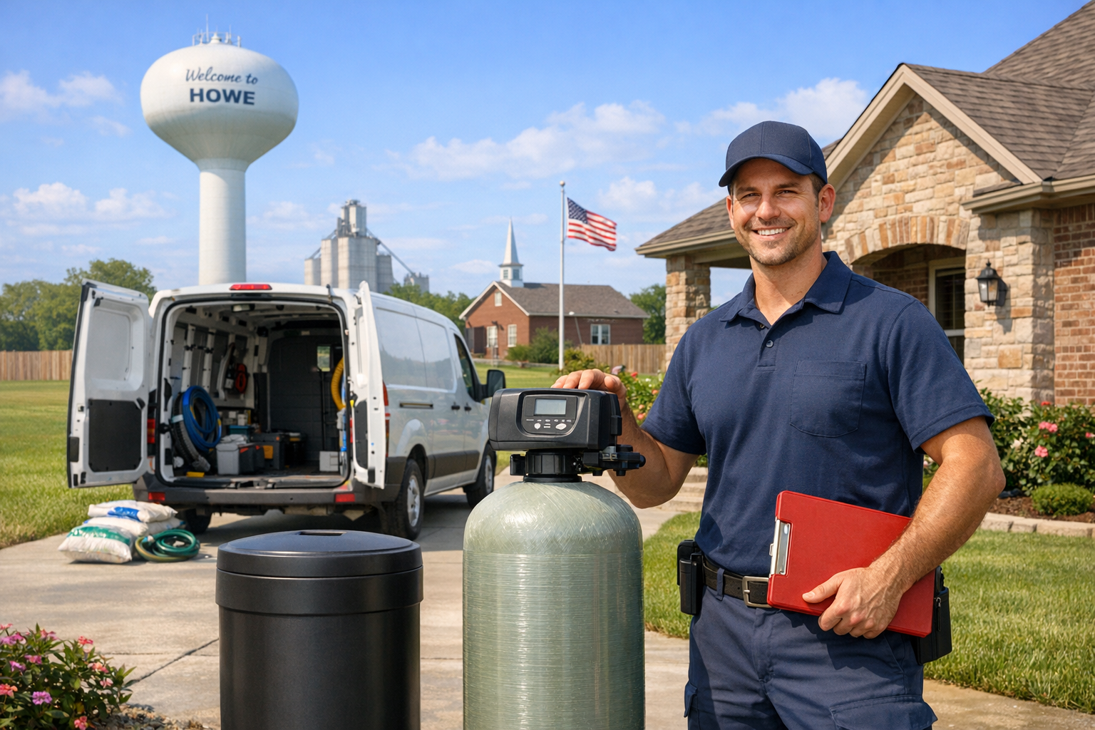 Quality Water Softener Services in Howe, Texas