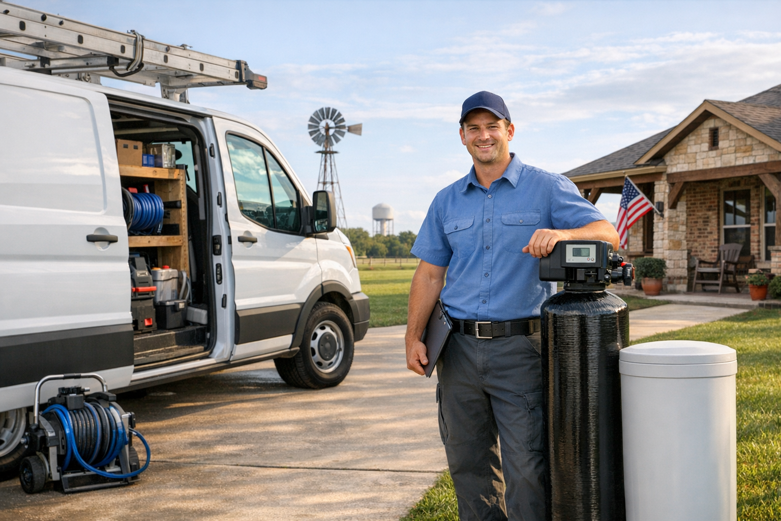 Quality Water Softener Services in Rosser, Texas