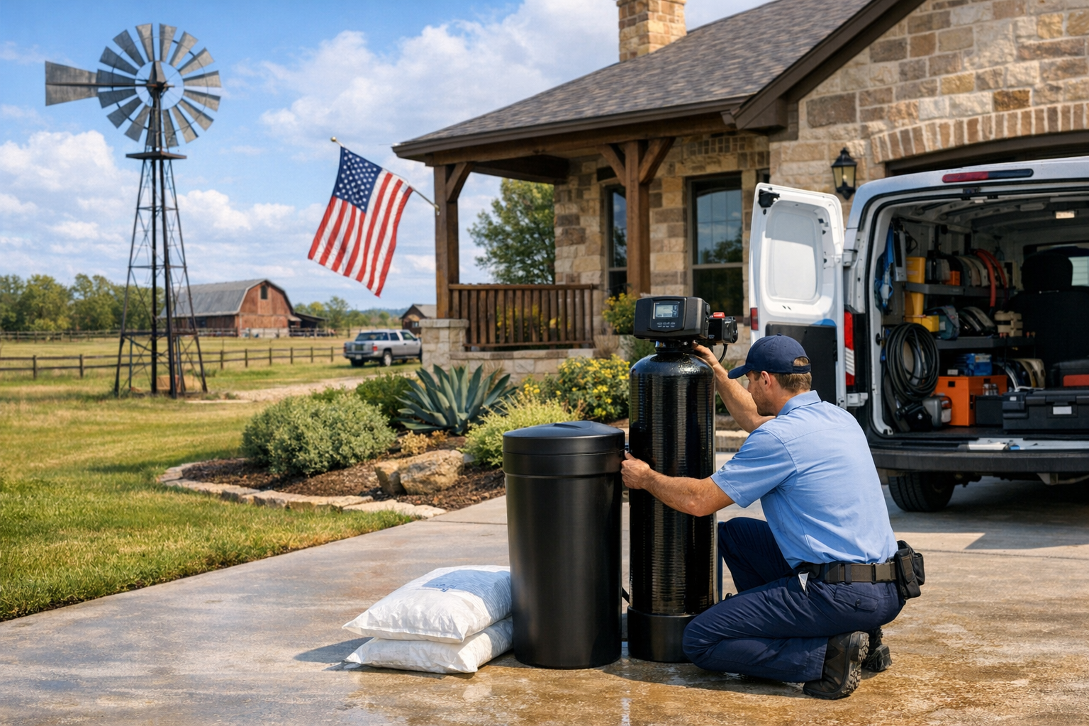 Quality Water Softener Services in Sanctuary, Texas