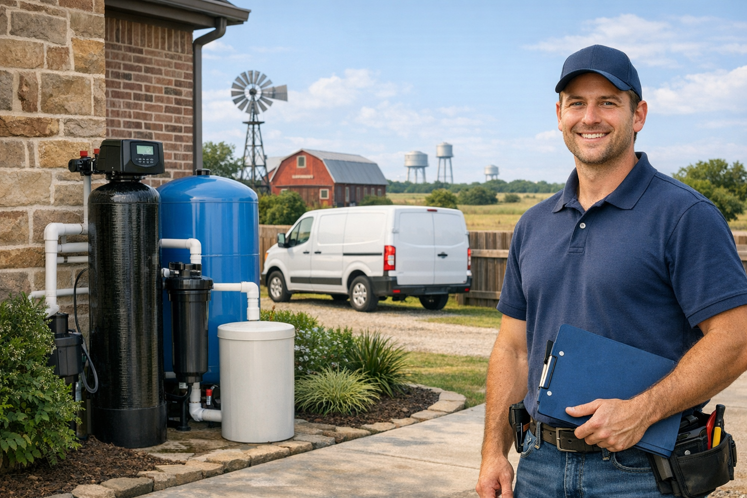 Quality Well Water Filtration System Services in Fate, Texas