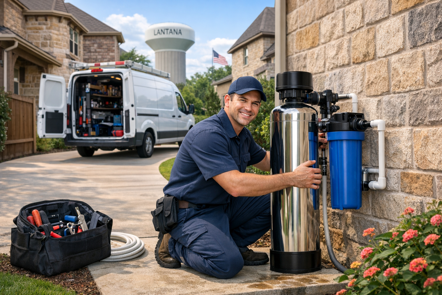 Quality Whole Home Water Filter Services in Lantana, Texas