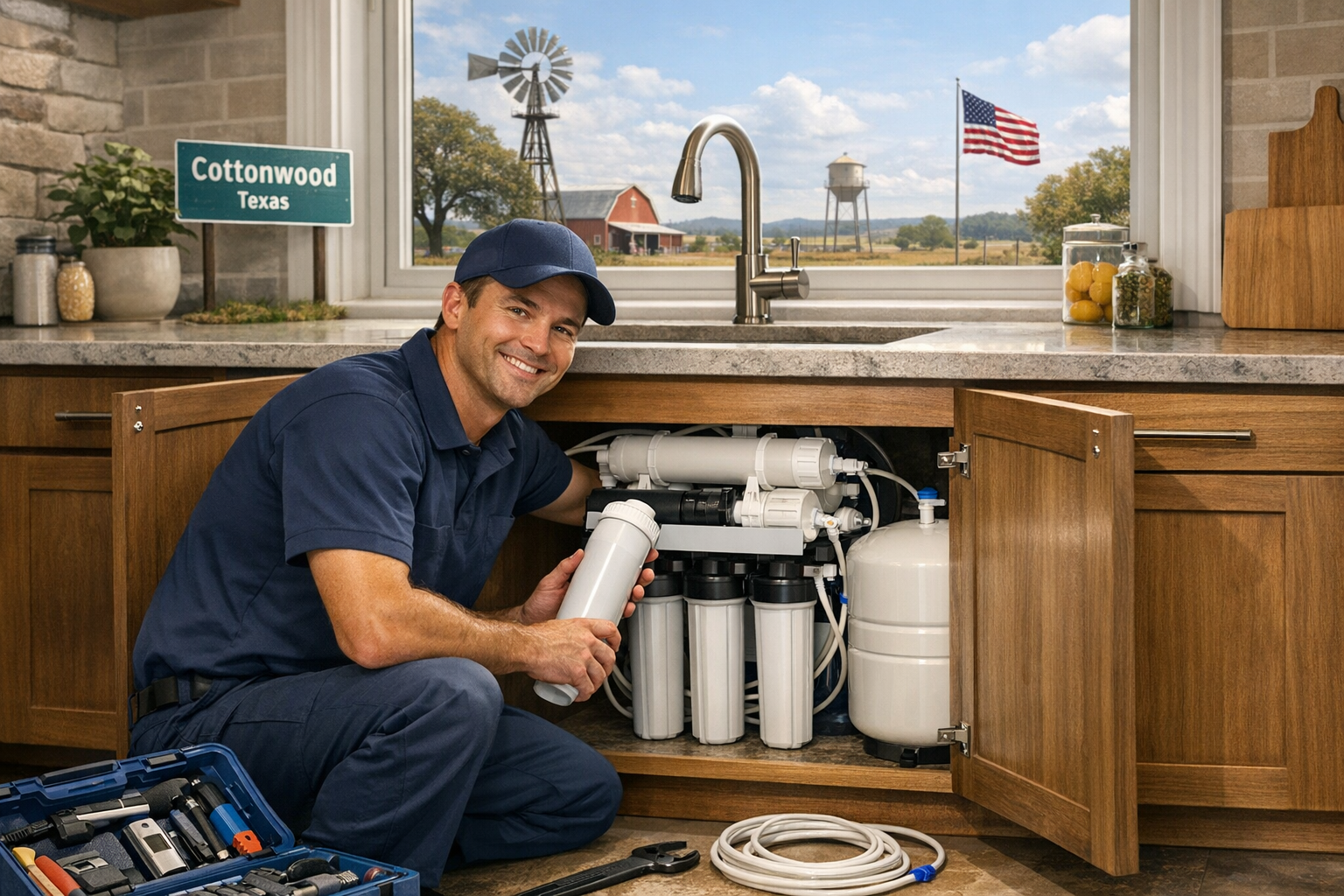 Reliable Reverse Osmosis System Services in Cottonwood, Texas