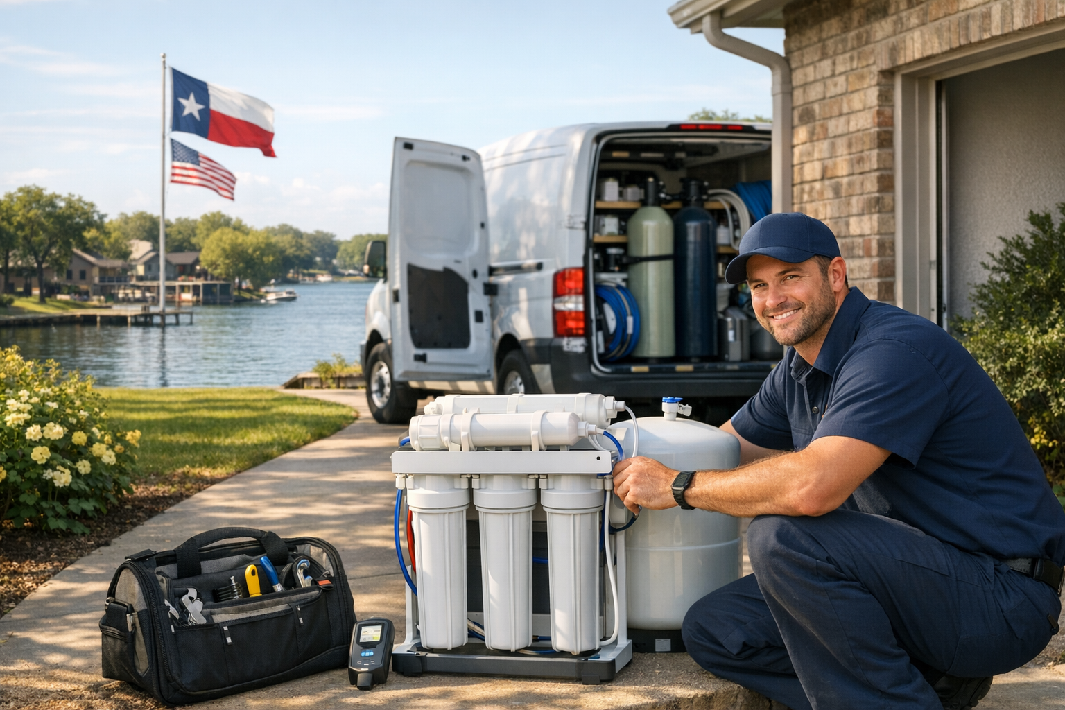 Reverse Osmosis System Restoration Services in Pelican Bay, Texas