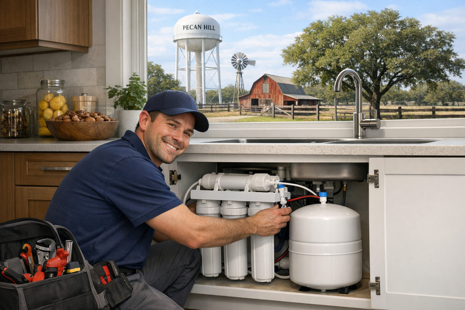 Reverse Osmosis System Services in Pecan Hill, Texas
